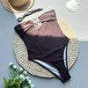 LAURA - Choco Strapless One Piece