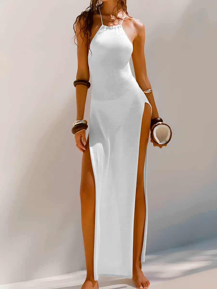 ALINA - Coconut COVER-UP DRESS