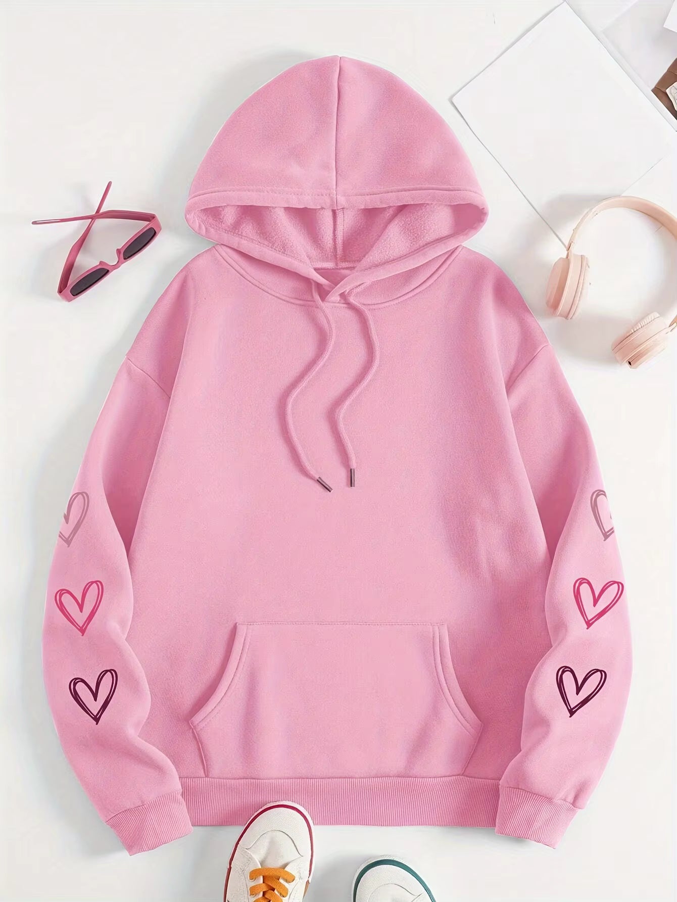 ISABELLA MERRY CHRISTMAS EMBROIDERED HOODIE
