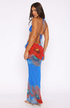 FLARES - SKIRT SAPPHIRE BLOOM