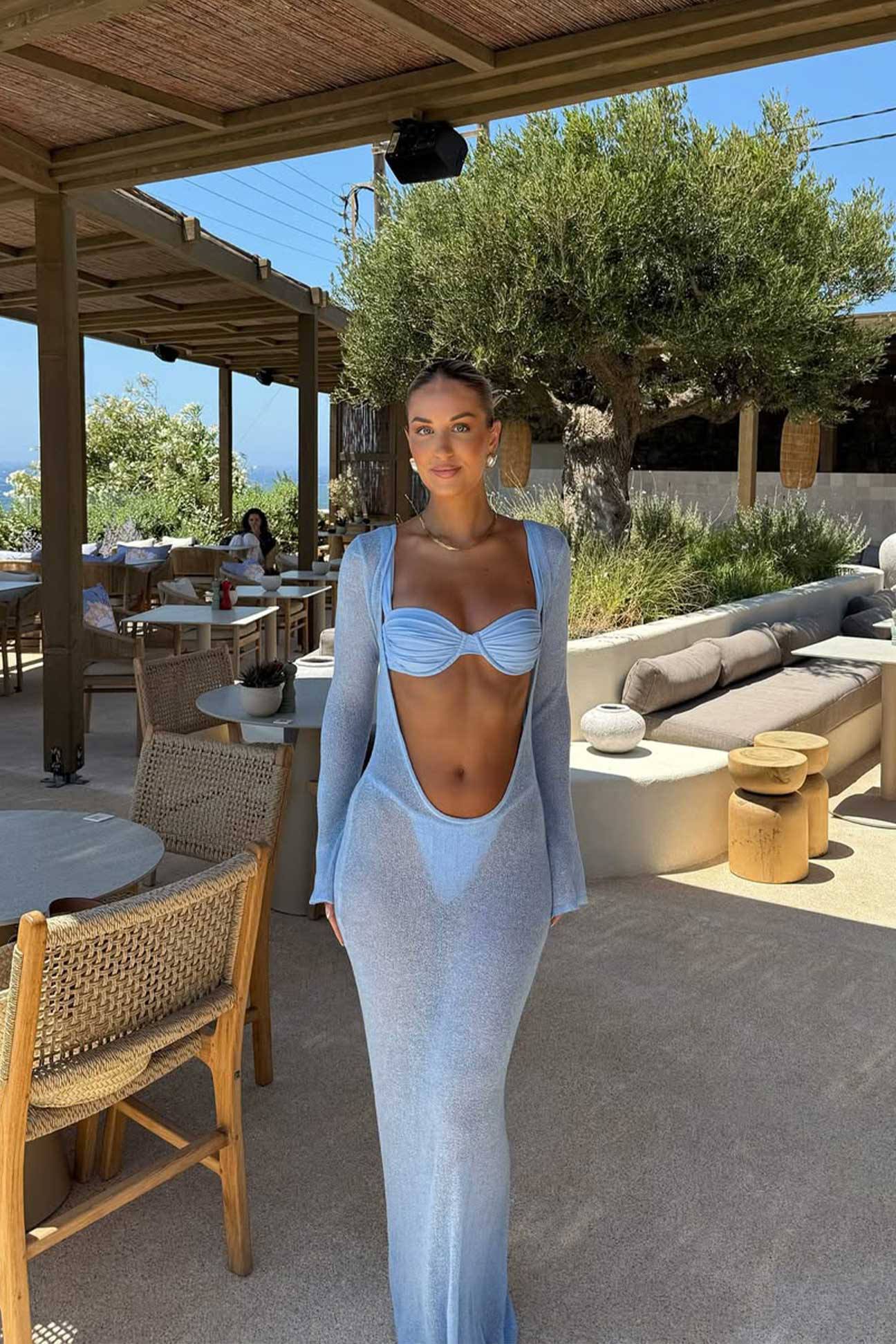 Lucinda Cover - Blue