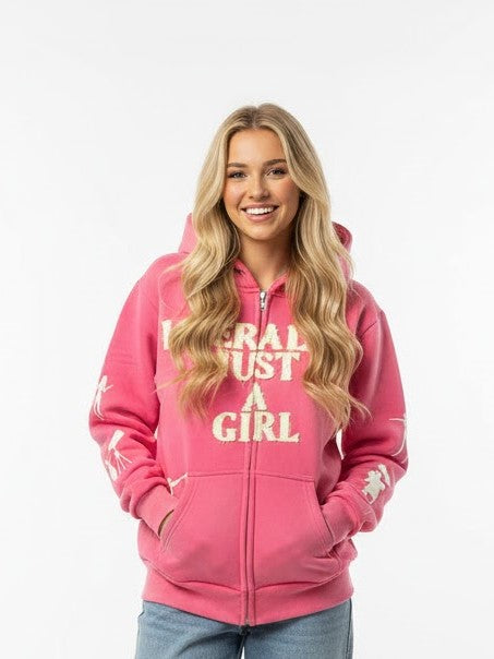 GRAPHIC GALLERY ZIP-UP HOODIE